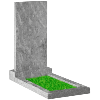 Прямые памятники из мрамора